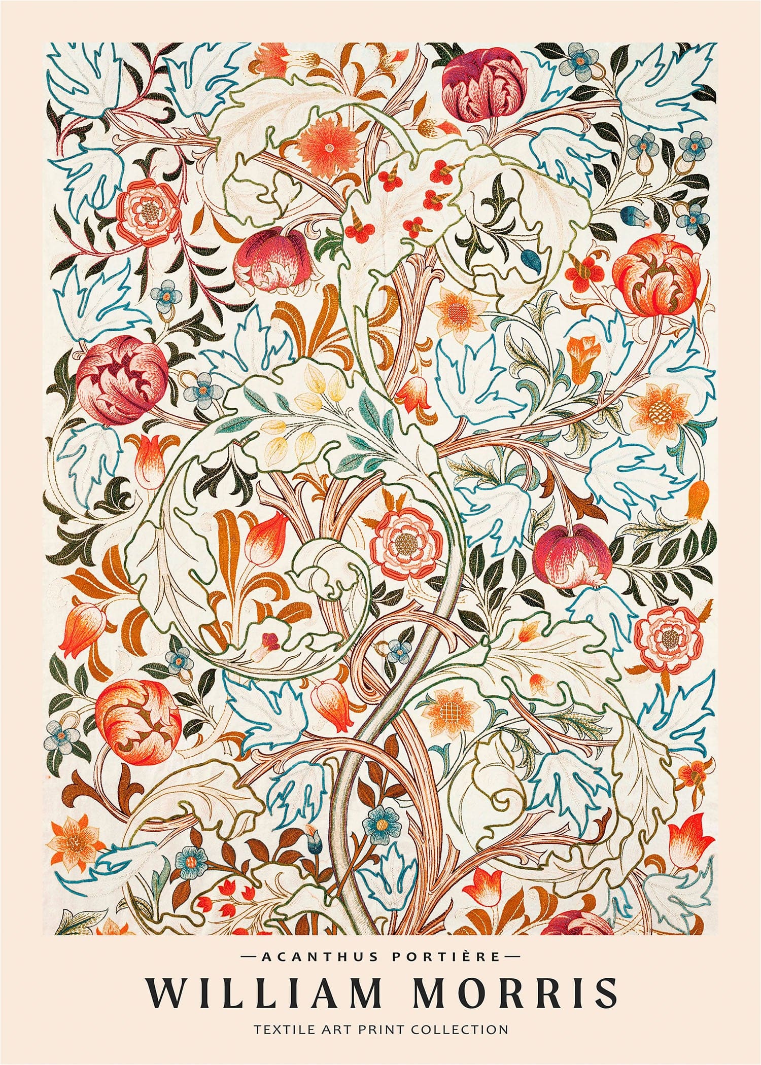 Acanthus curtain panel