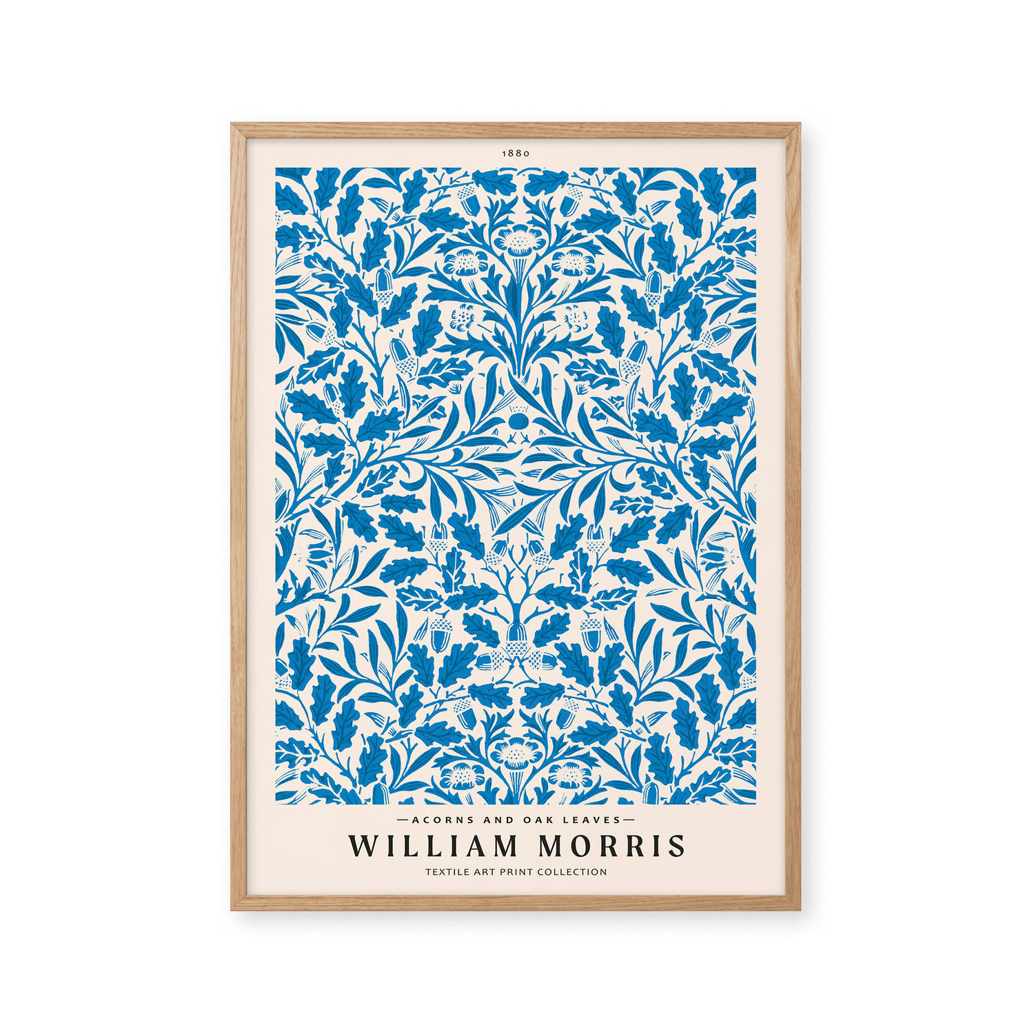 Acorns and oak leaves