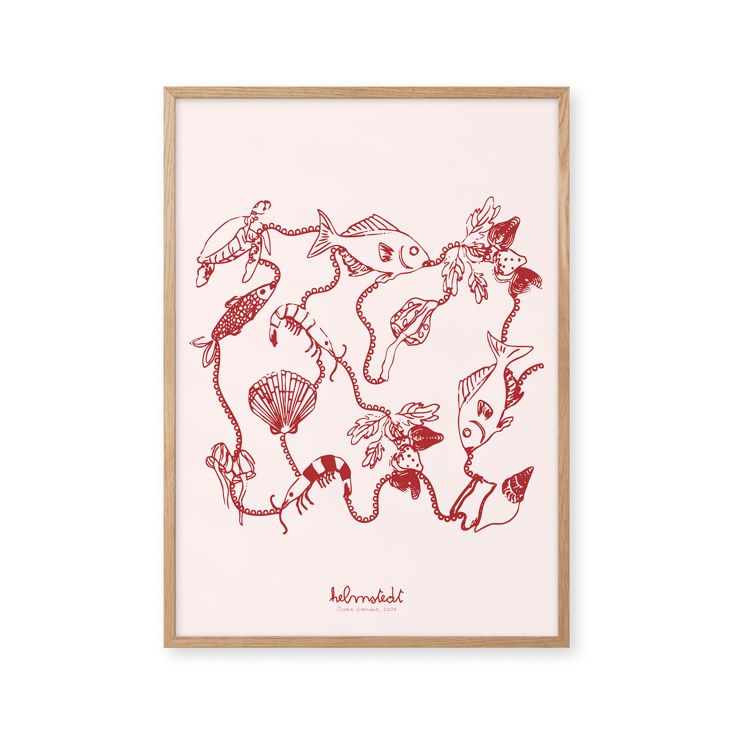 Ocean Garden – Red