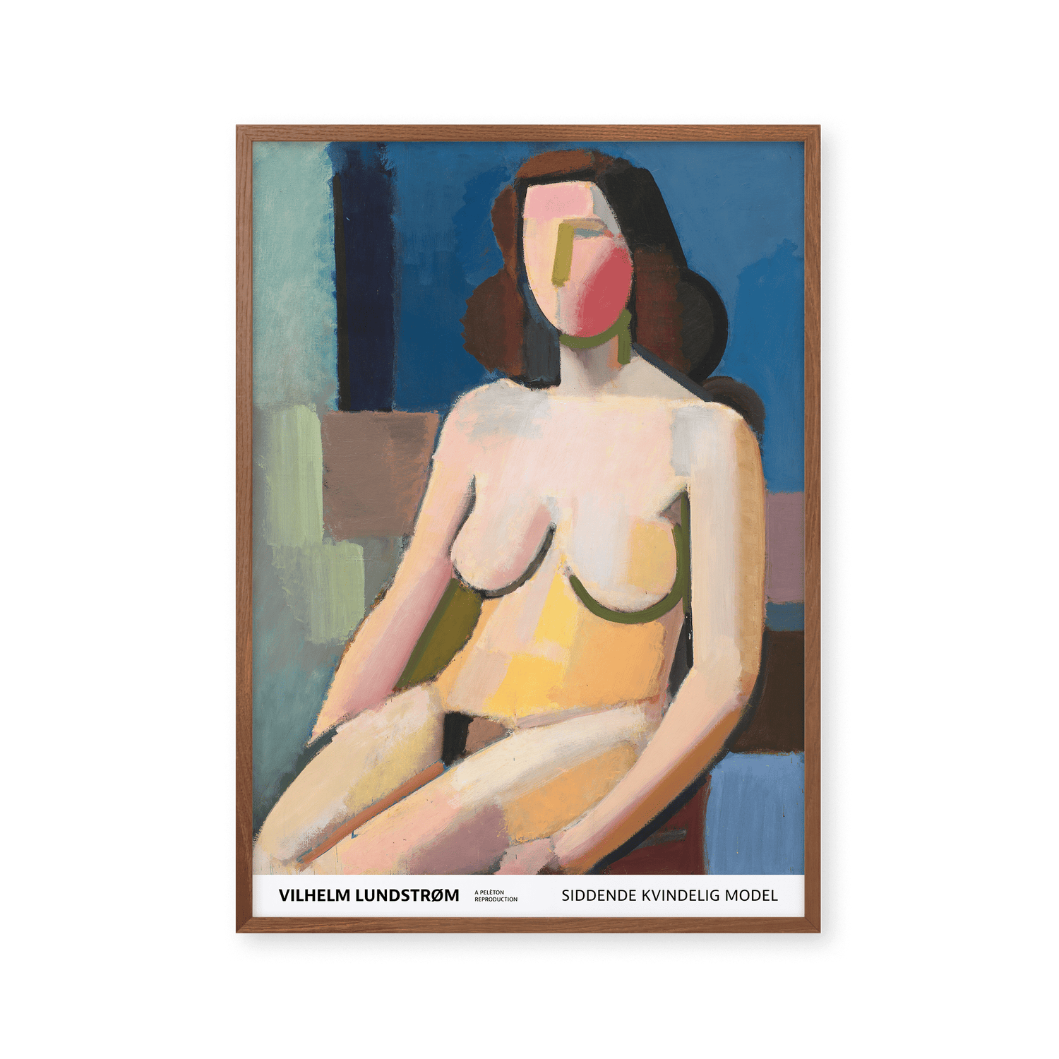 Sitting female model, 1940