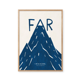 Far klippe - blau
