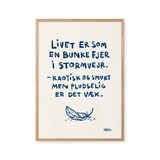 Fjer i stormvejr