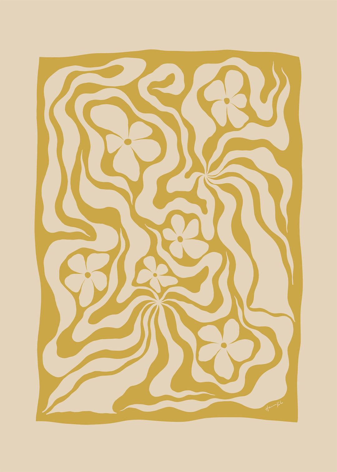 Golden stems