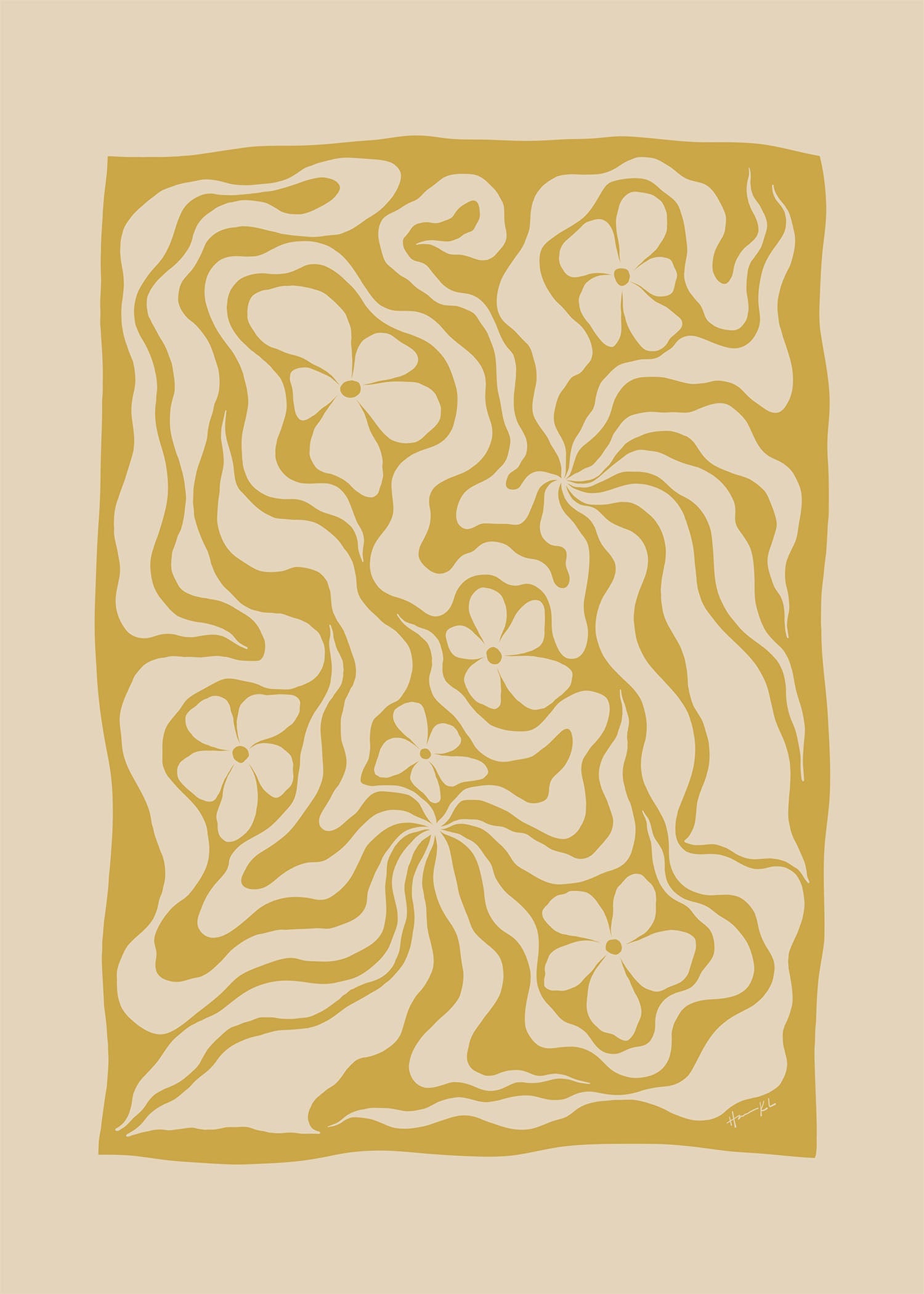 Goldene Stängel