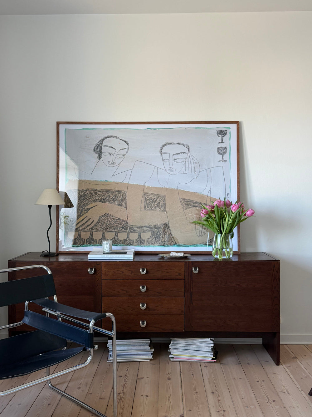 Gestalte eine Bilderwand