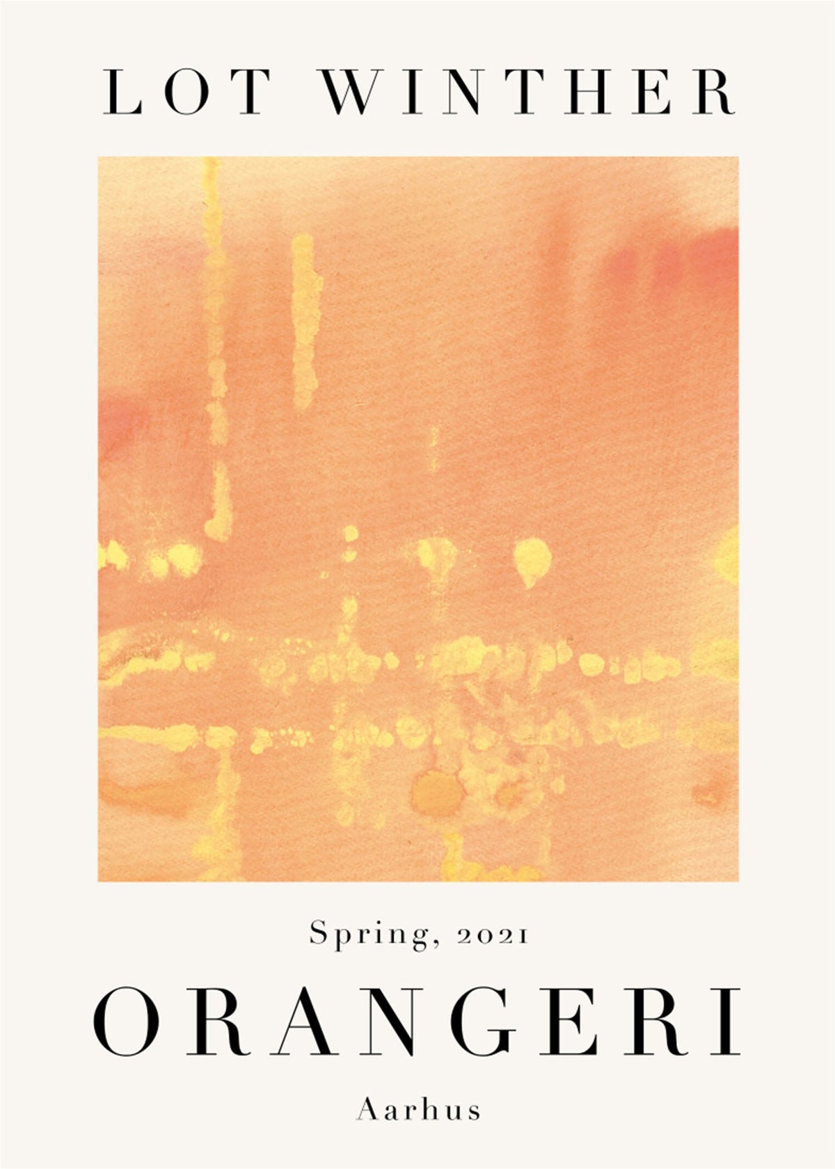 Orangerie – Poster von Lot Winther