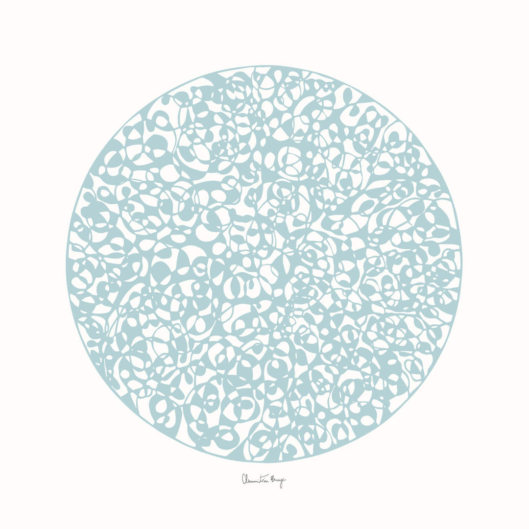 Papercut 10 - Moon blue