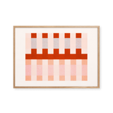 Parallele Linien – Rot