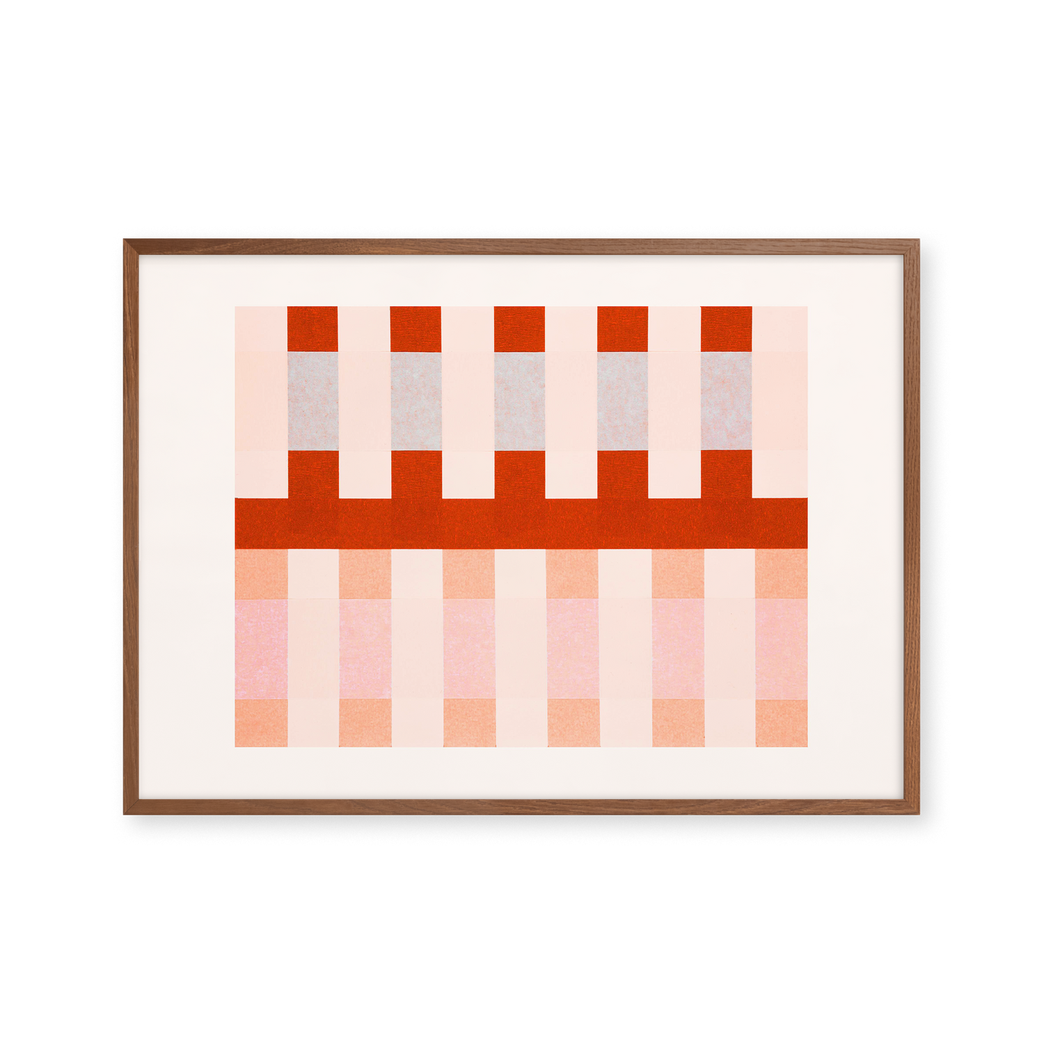 Parallele Linien – Rot