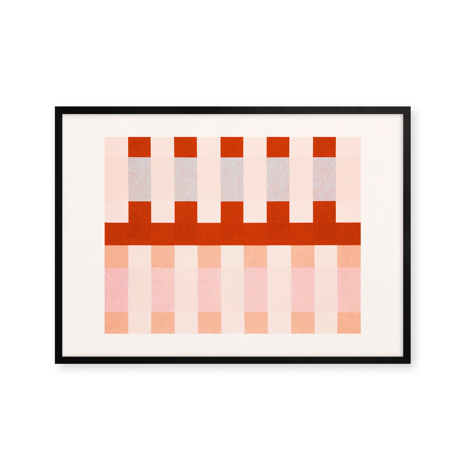 Parallele Linien – Rot