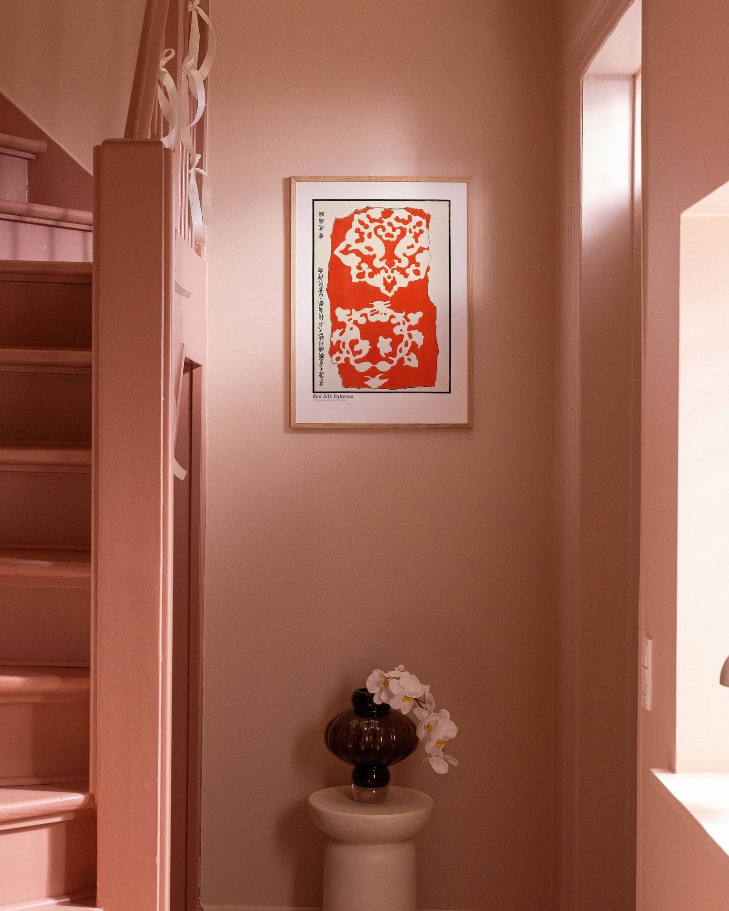 Red Silk Patterns