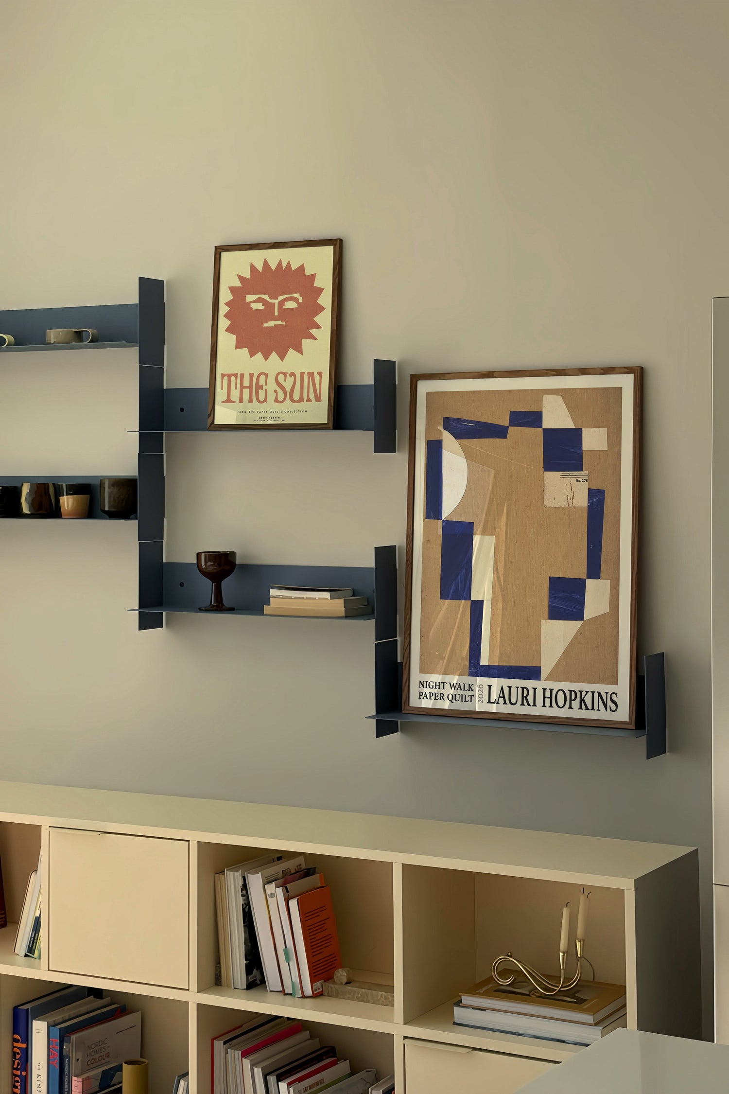 Night Walk Paper Quilt