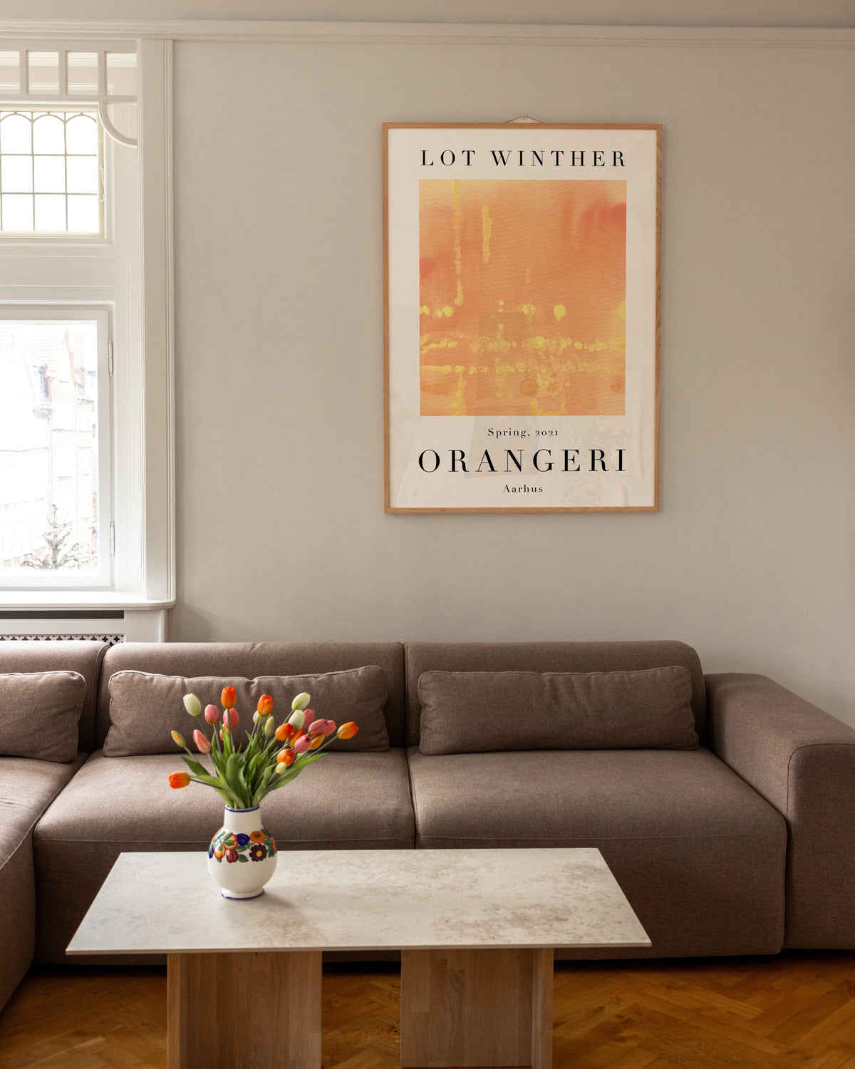Orangerie – Poster von Lot Winther an der Wand